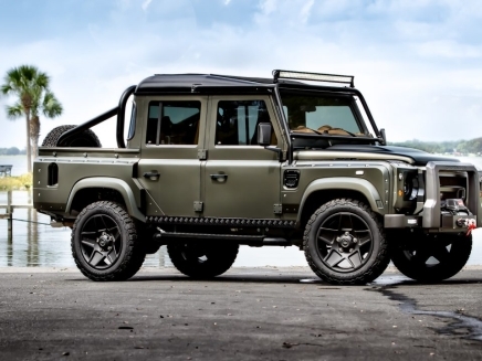 land rover defender 110 crew cab