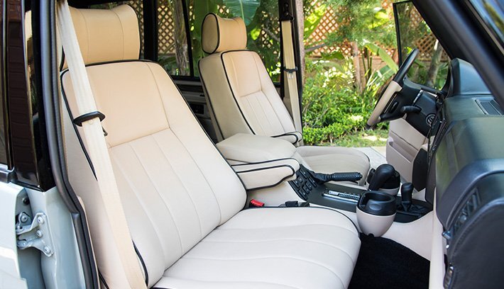 interior custom range rover classic