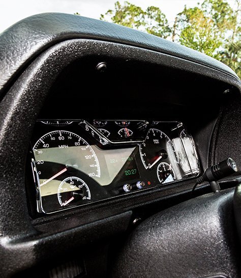 custom dash range rover classic