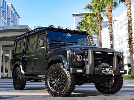 custom defender 110
