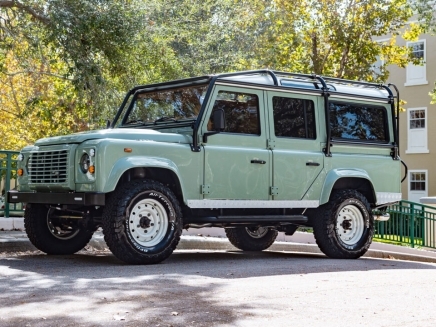 importing a land rover defender to the USA