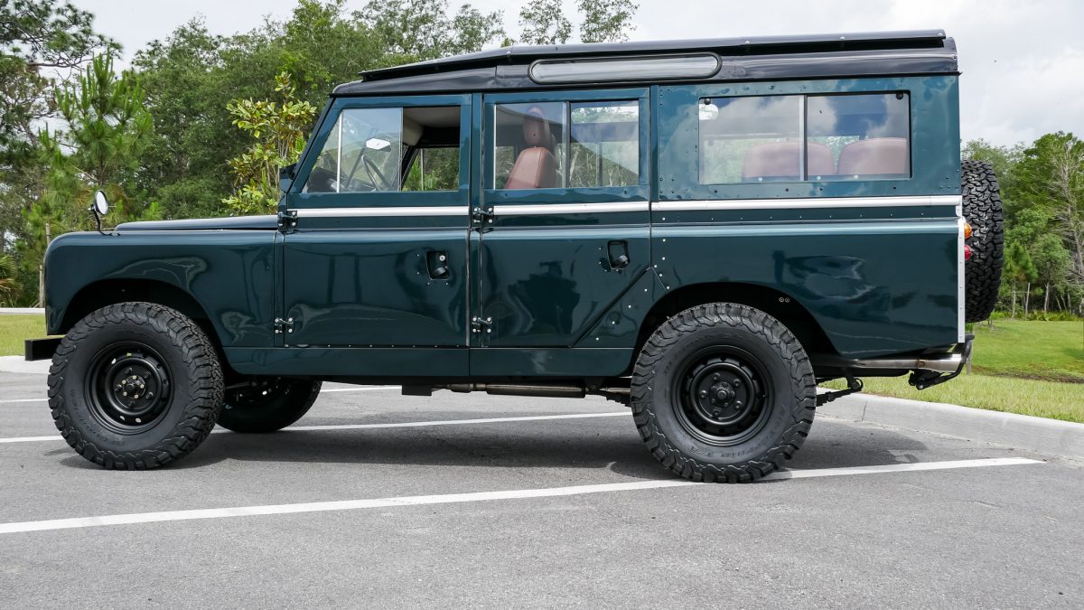 1970s Land Rover Defenders
