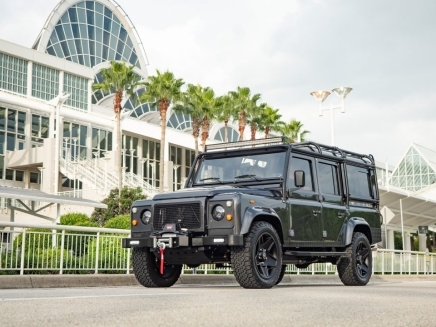 custom defender 110