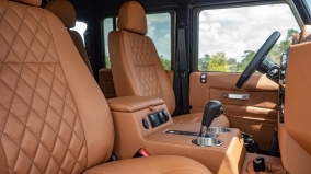custom defender 130 interior