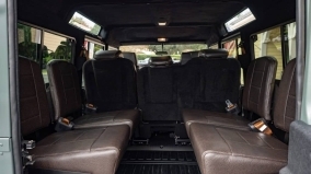 custom defender interior
