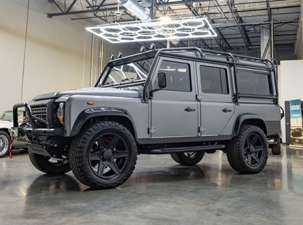 Grey Restored Defender 110
