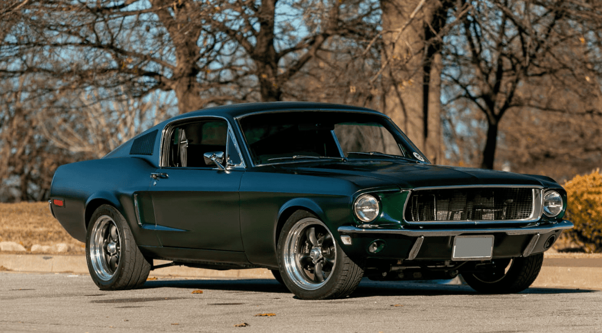 Restored Vintage Mustang