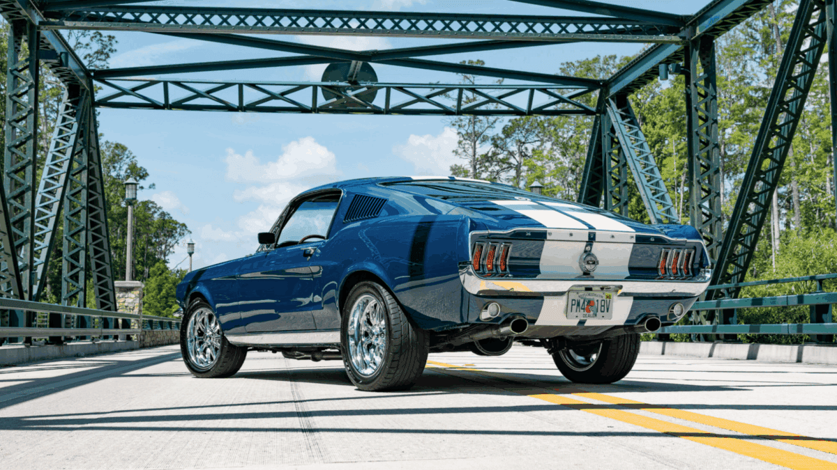 Restored Vintage Mustang