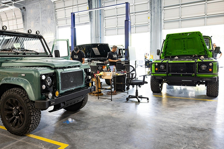 how long does it take to get a custom Land Rover