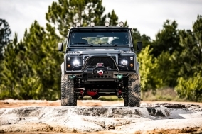 custom defender 110