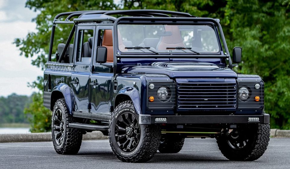 Custom d110 with softtop removed