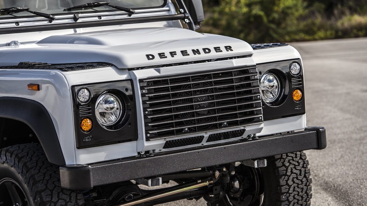 Land Rover Defender Corbeau Seats