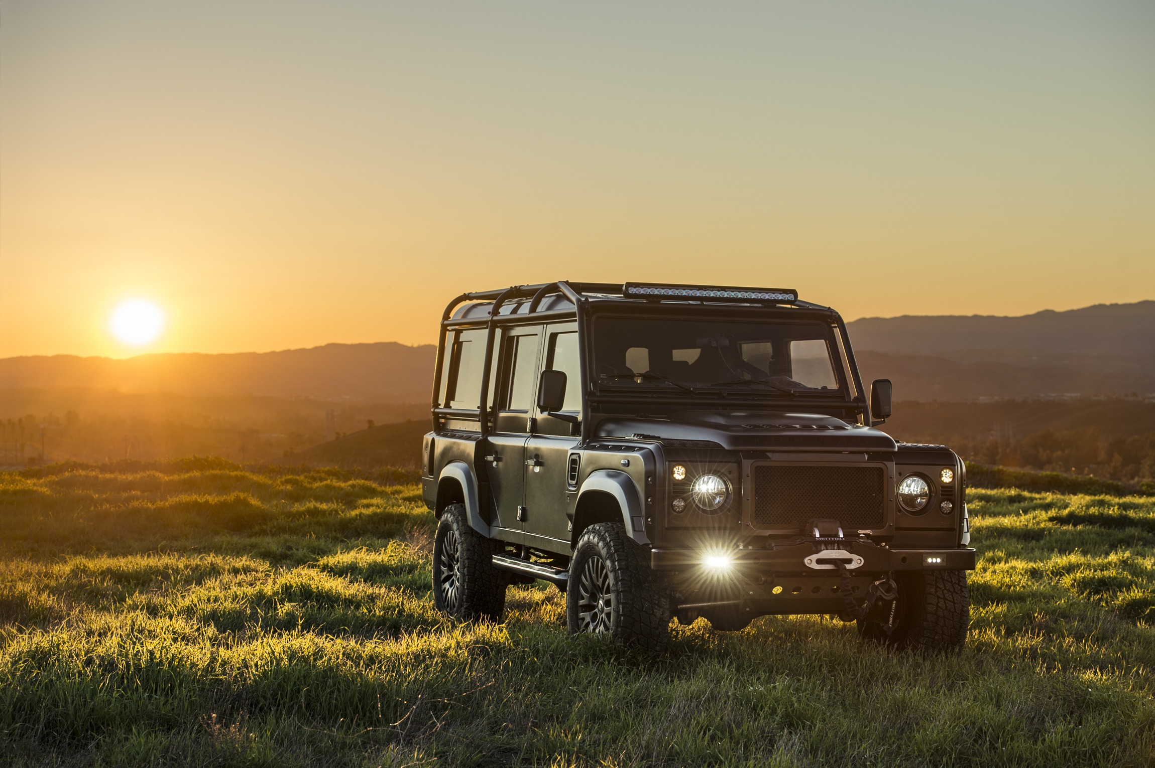 Land Rover Defender Corbeau Seats
