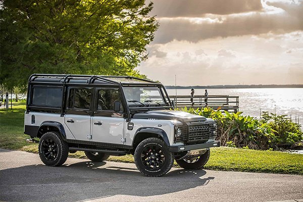 custom defender 110 duo tone