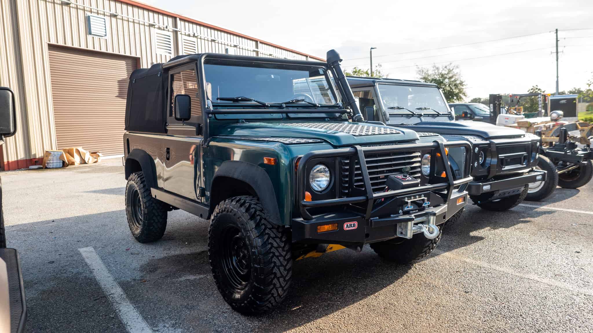 Vintage Colors in Land Rover Restorations