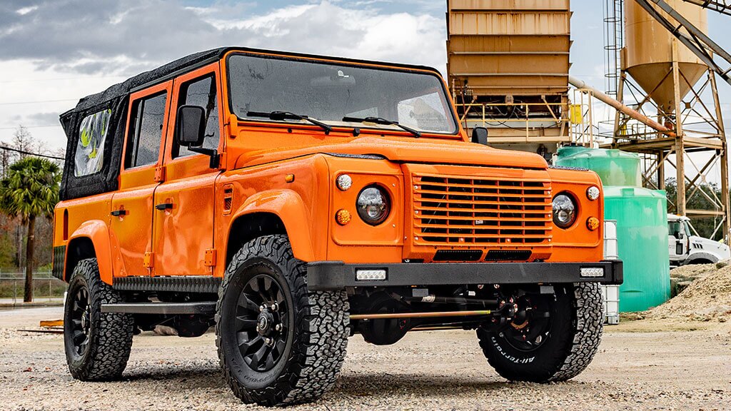 customized defender