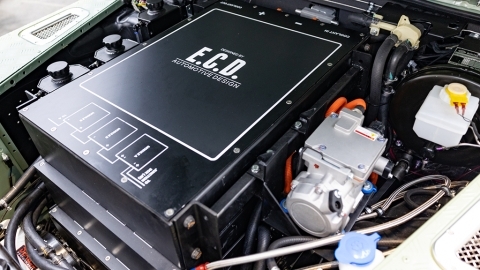Electric Drivetrain for EV Defender