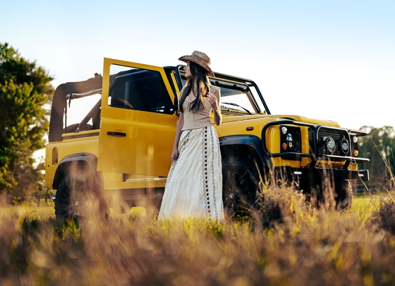 ECD Restored Defender Yellow d110
