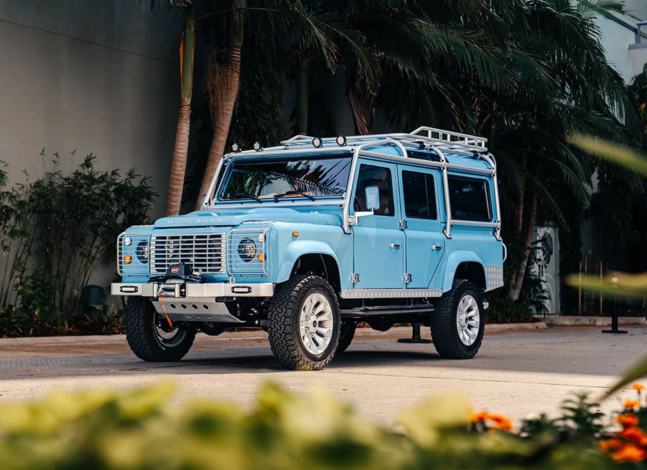 Restored Land Rover Defender