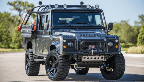 Black Custom Defender