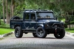 ecd custom land rover defender 130 aston martin blue