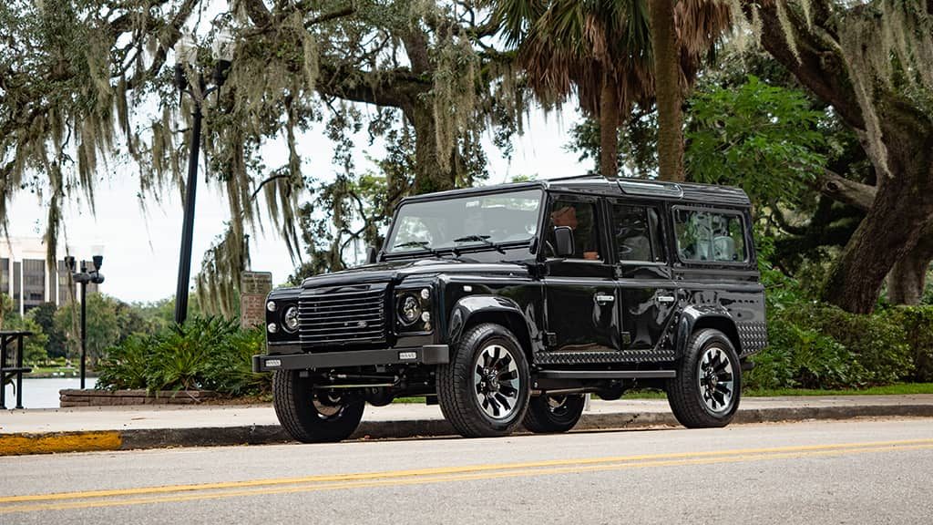 vintage land rover