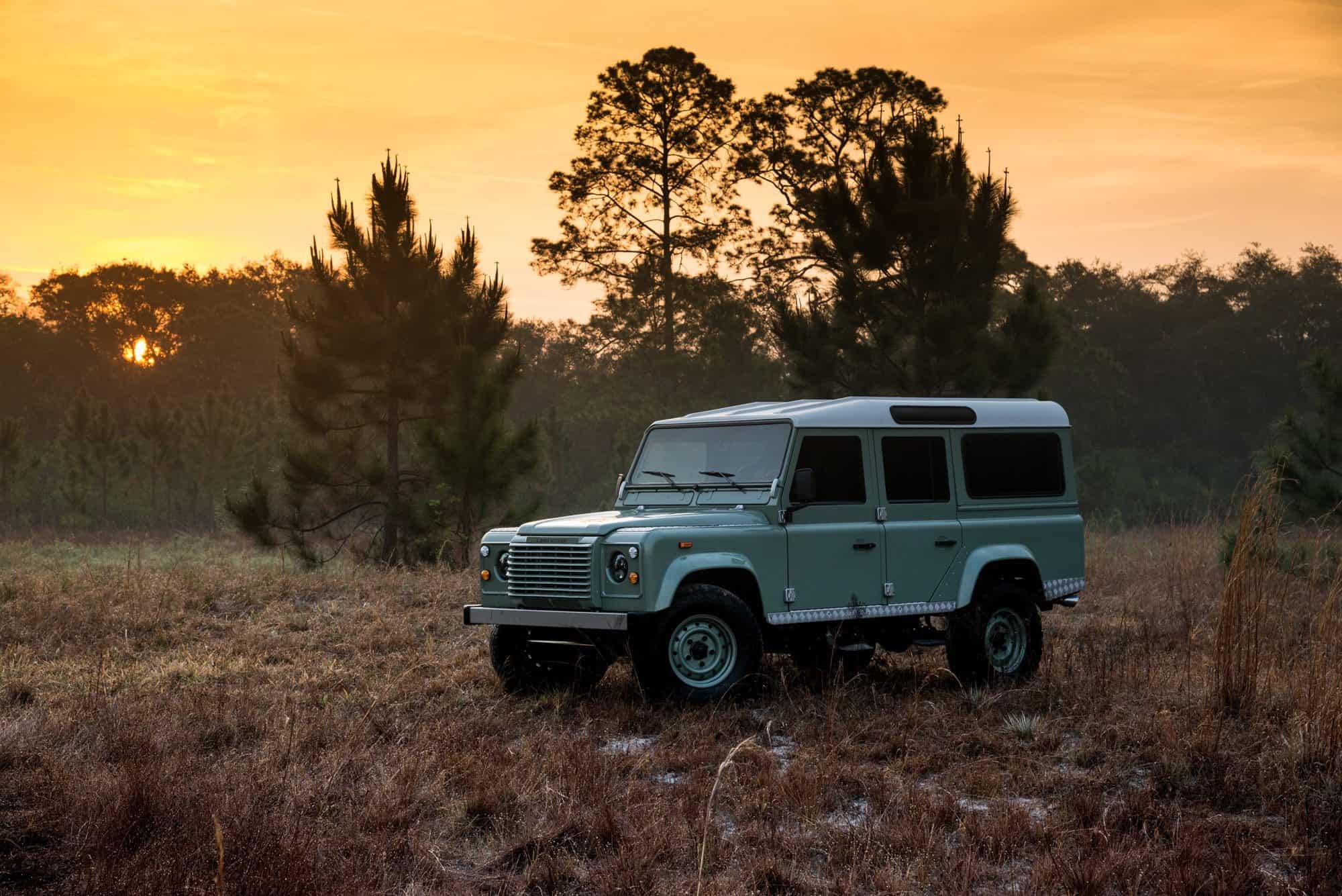 vintage land rover