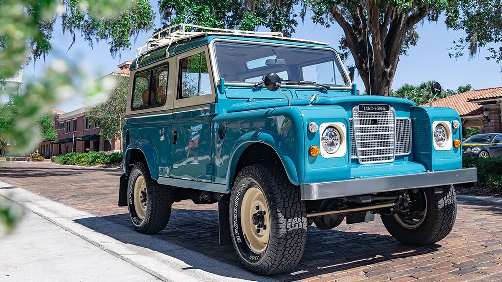 Old Land Rovers