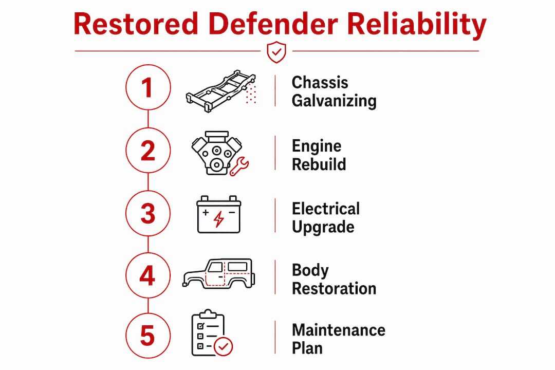 why restored defenders are reliable