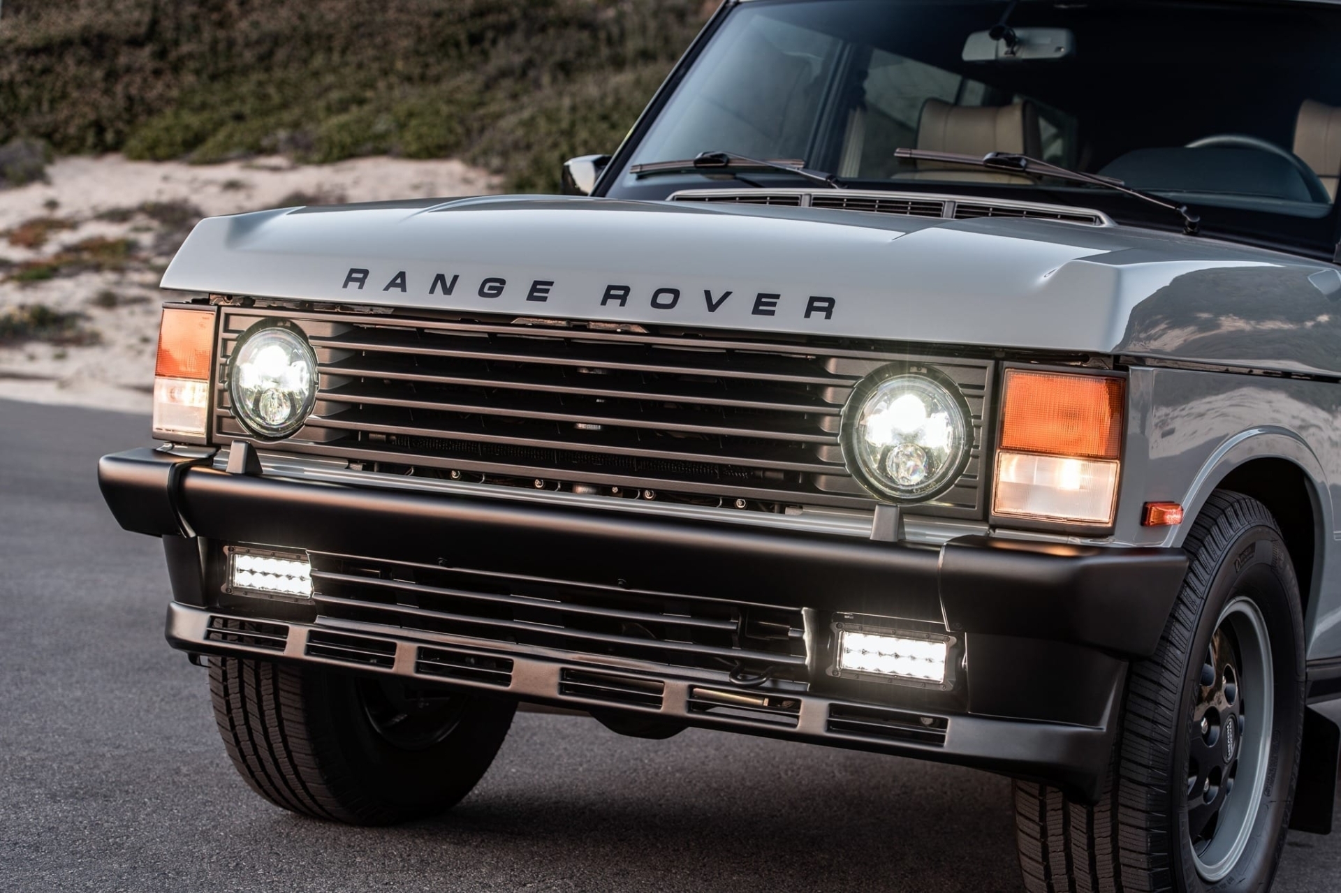 land rover headlights
