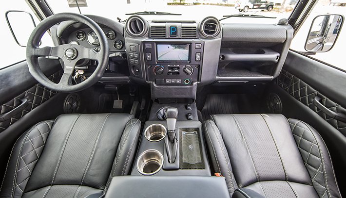 defender 130 interior classic