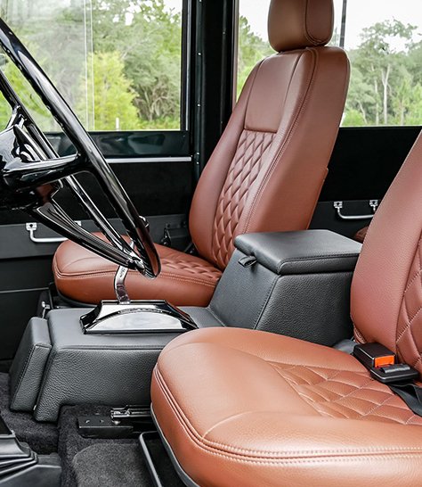 land rover series iia console