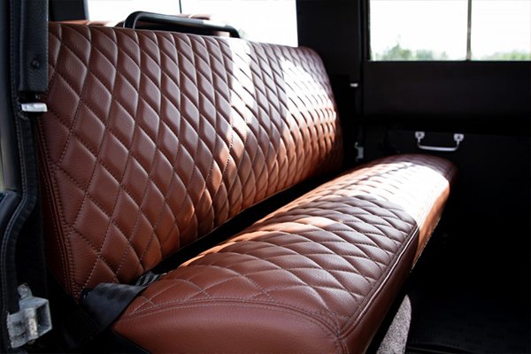 Land Rover Series IIA interior