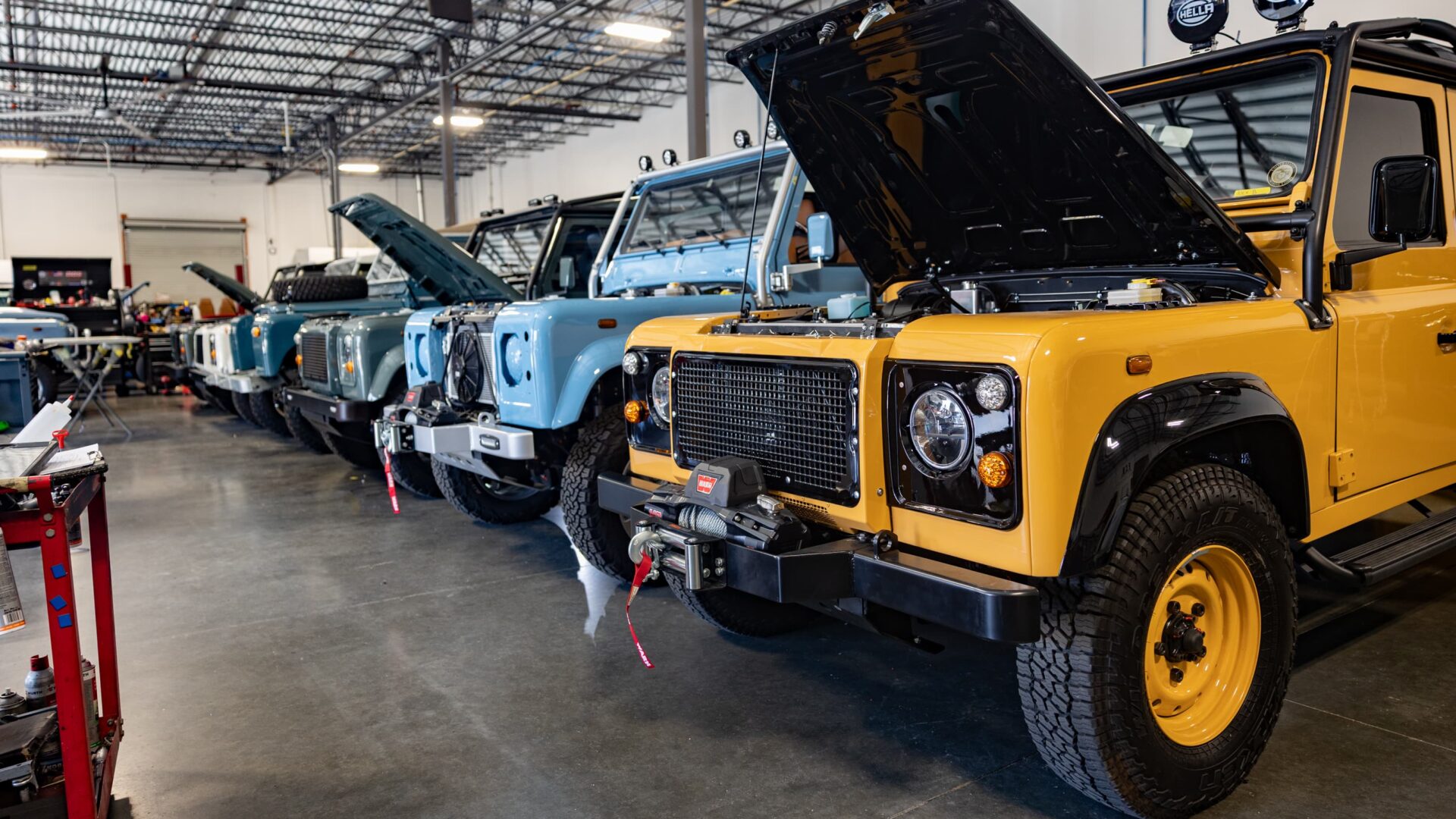 Restored vs restomod defender